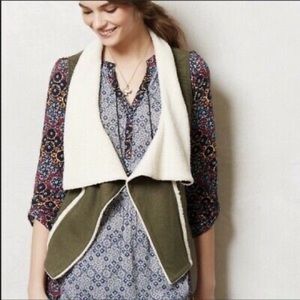 Anthropologie Quilted Darjeeling Vest